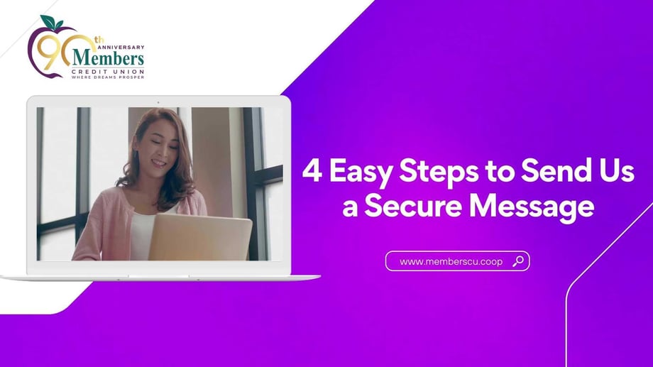 Sending Secure messages on our website
